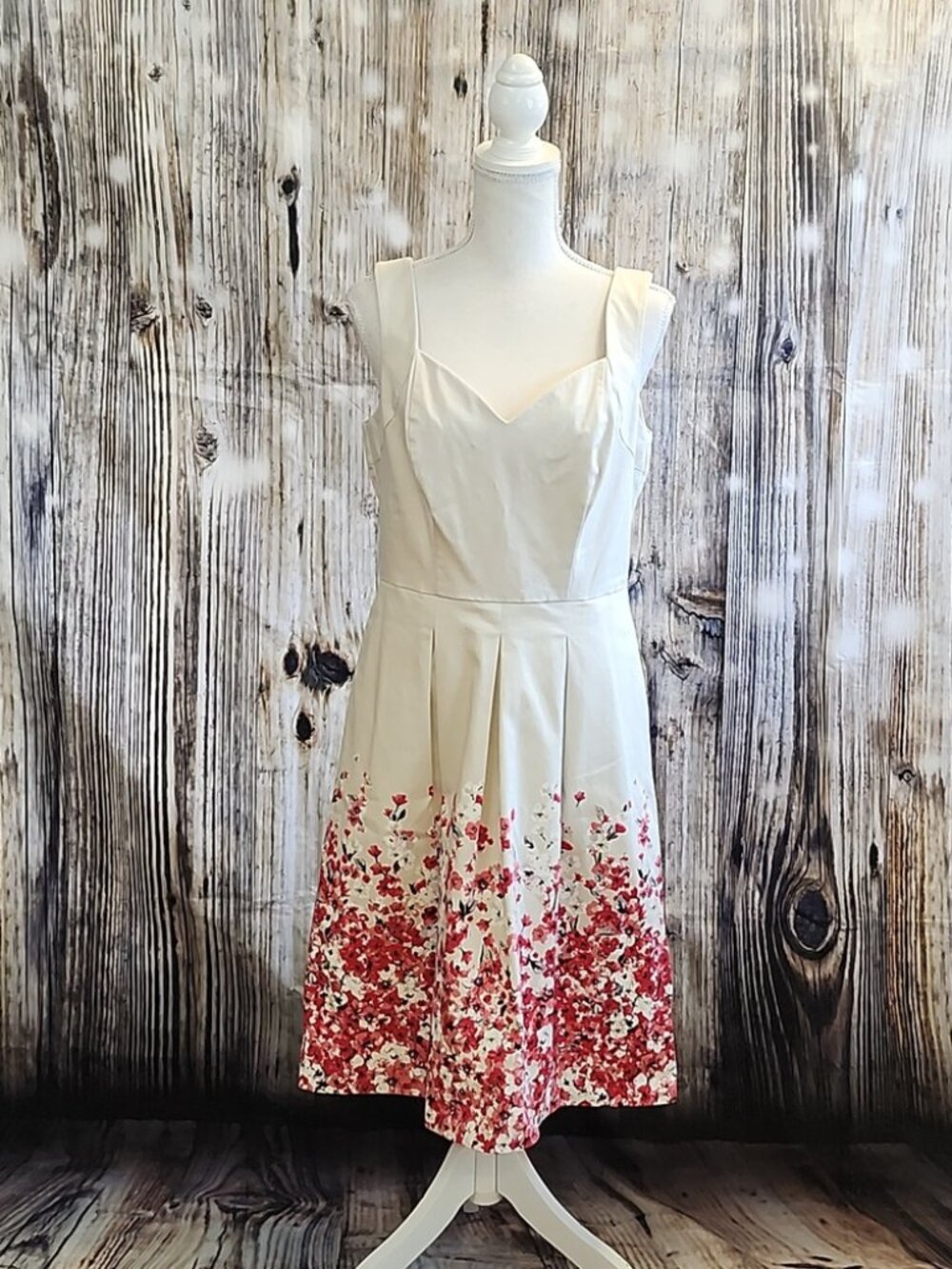 White House Black Market Floral Dress